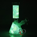 WATER PIPE BEAKER GLOW IN DARK WP10007 1CT